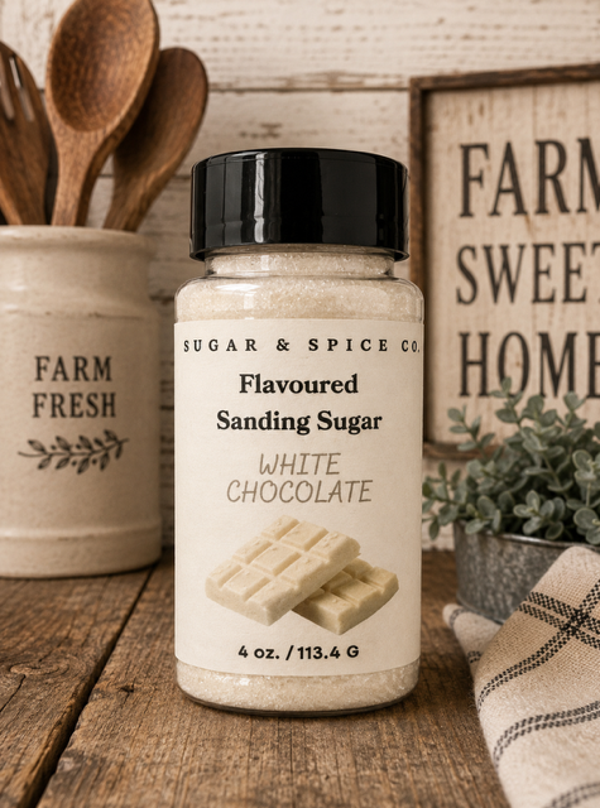 White Chocolate Flavoured Sanding Sugar