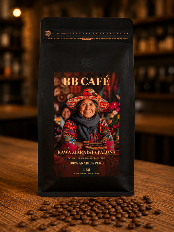 Kawa ziarnista palona 100% Arabica Peru