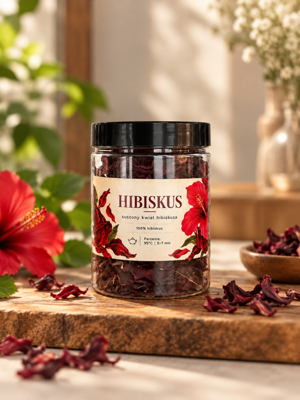 Hibiskus 100% susz 30g.