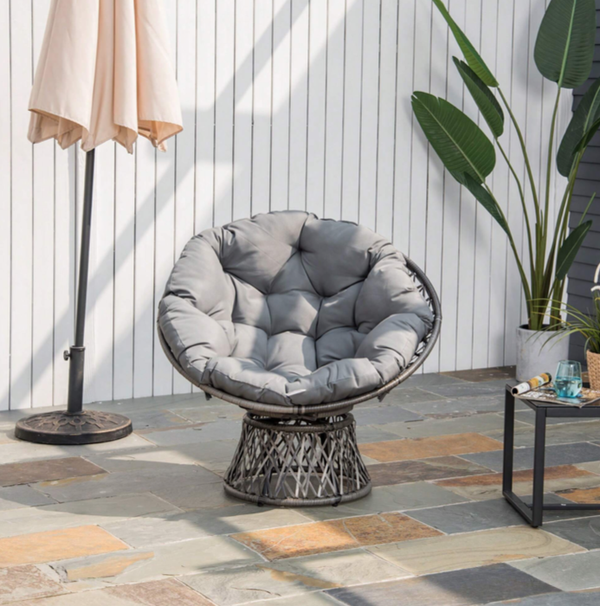 Fauteuil rond de jardin
