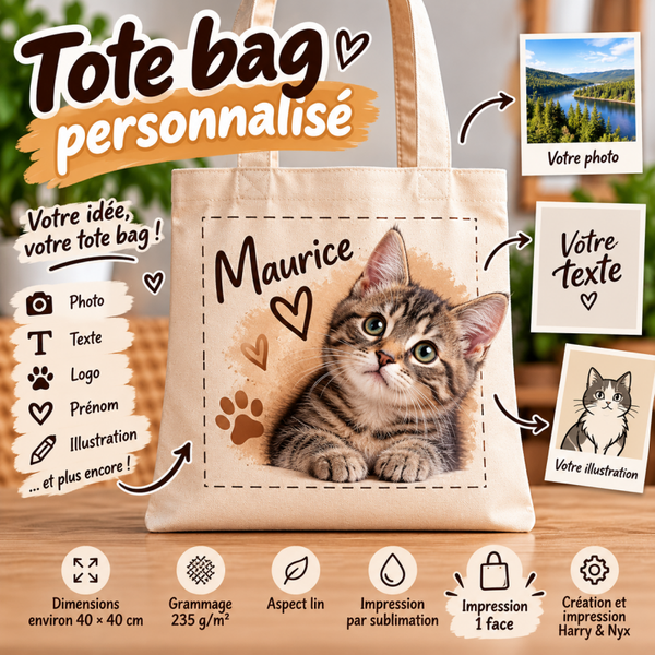 Tote bag personnalisé