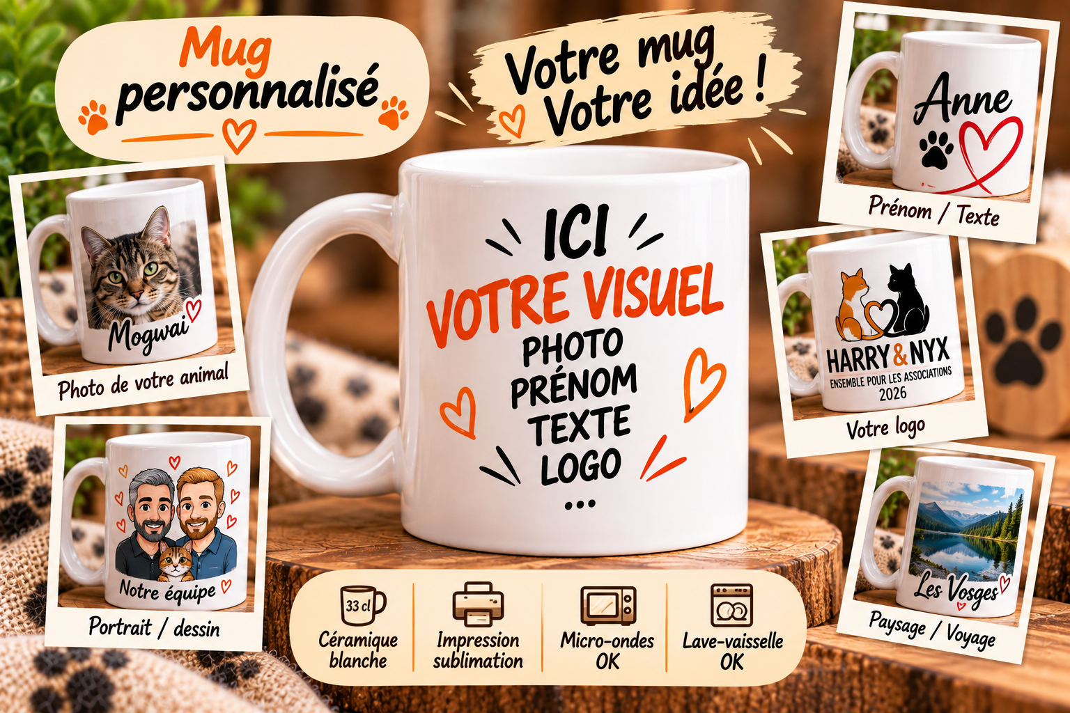 Mug personnalisé