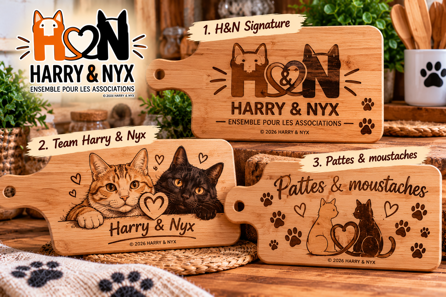 Planche gravée – Collection Harry & Nyx