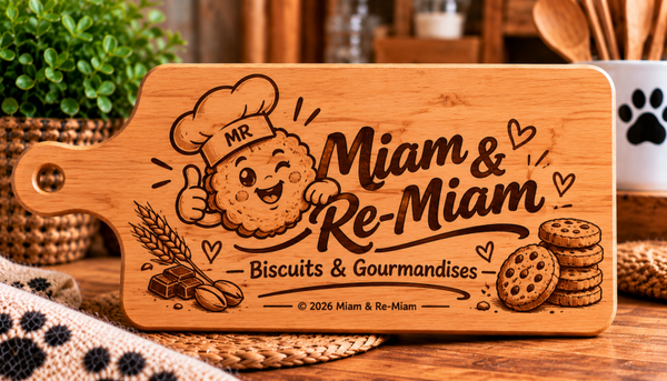 Planche gravée – Miam & Re-Miam