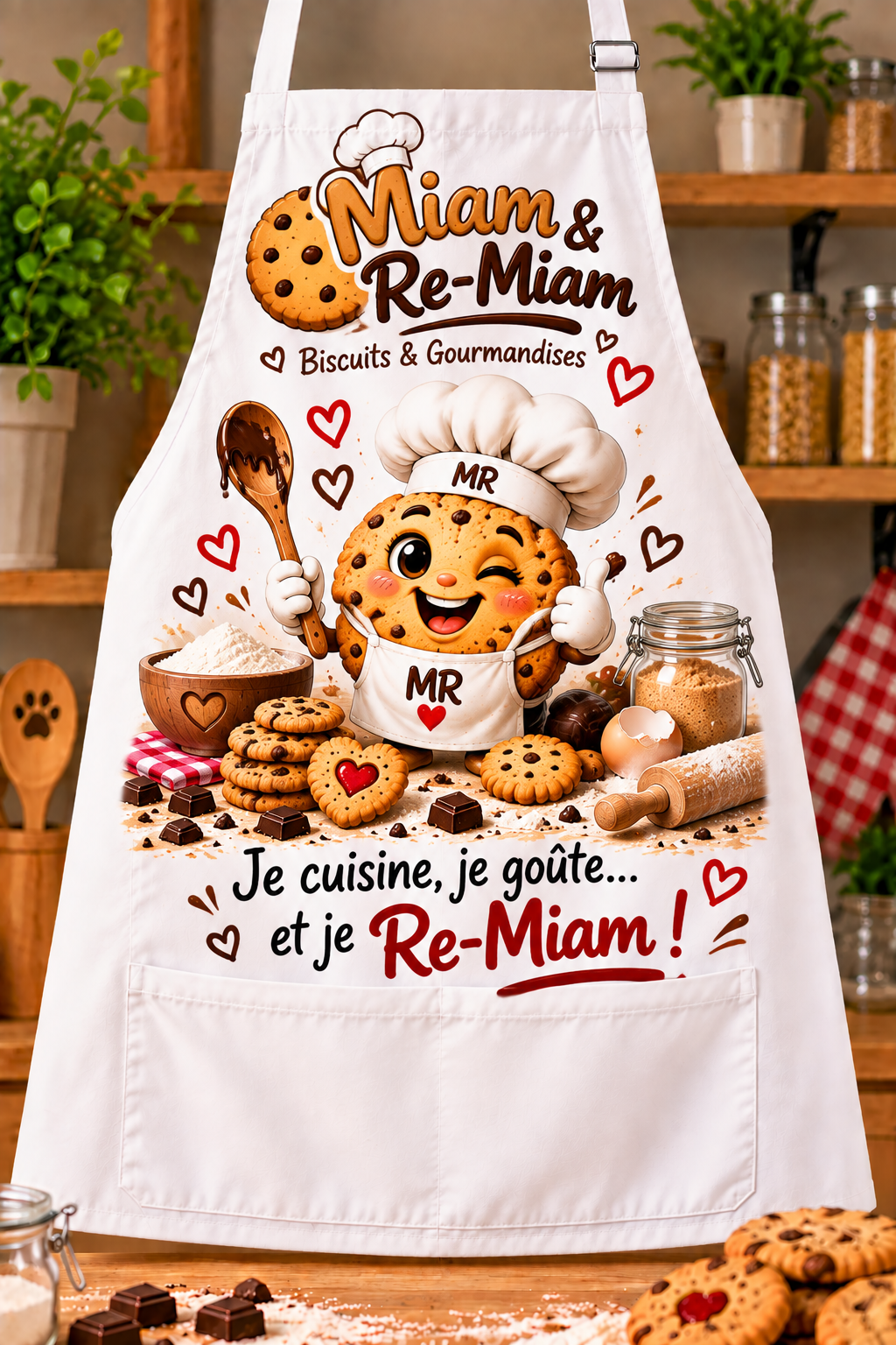 Tablier de cuisine – Miam & Re-Miam
