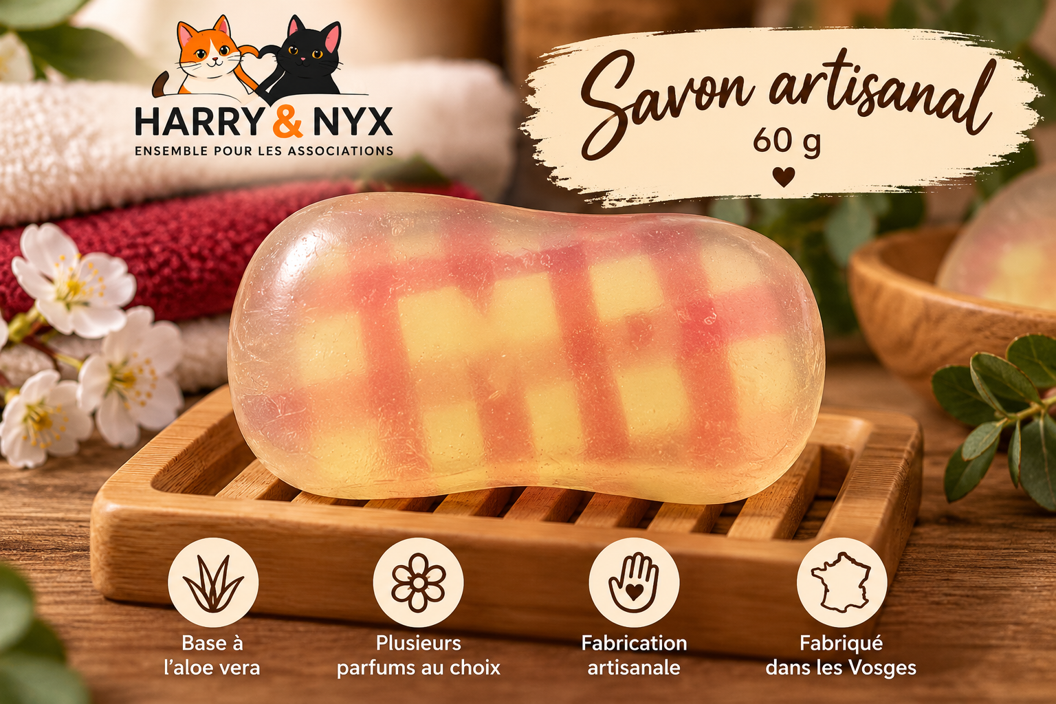 Savon Artisanale Aloé vera