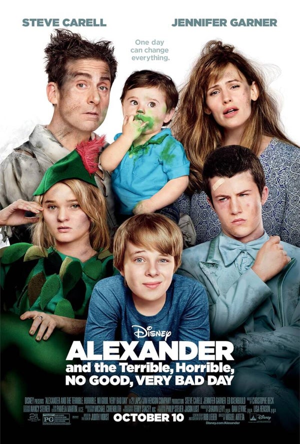 Alexander And The Terrible Horrible No Good Very Bad Day (2014)