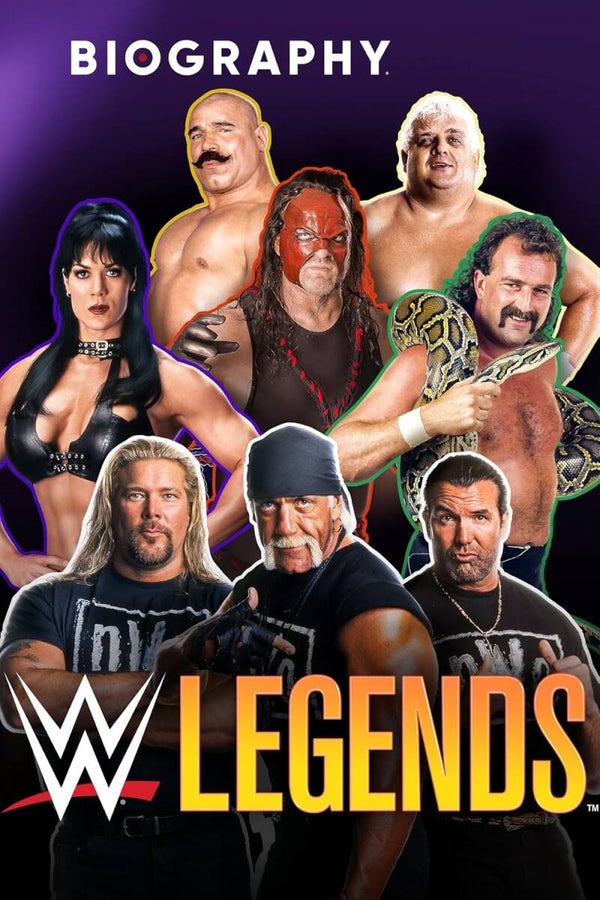 Biography - WWE Legends - Season 1 (2021) 8 DVD Set 8 Episodes