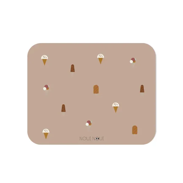 Placemat - ice cream rosa