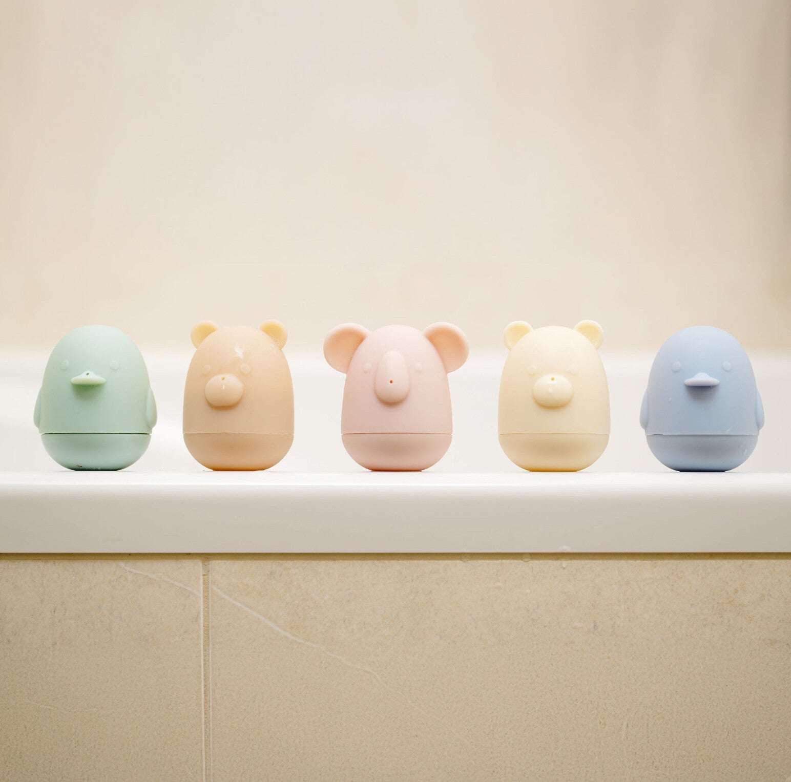 Badspeelgoed met thermometer