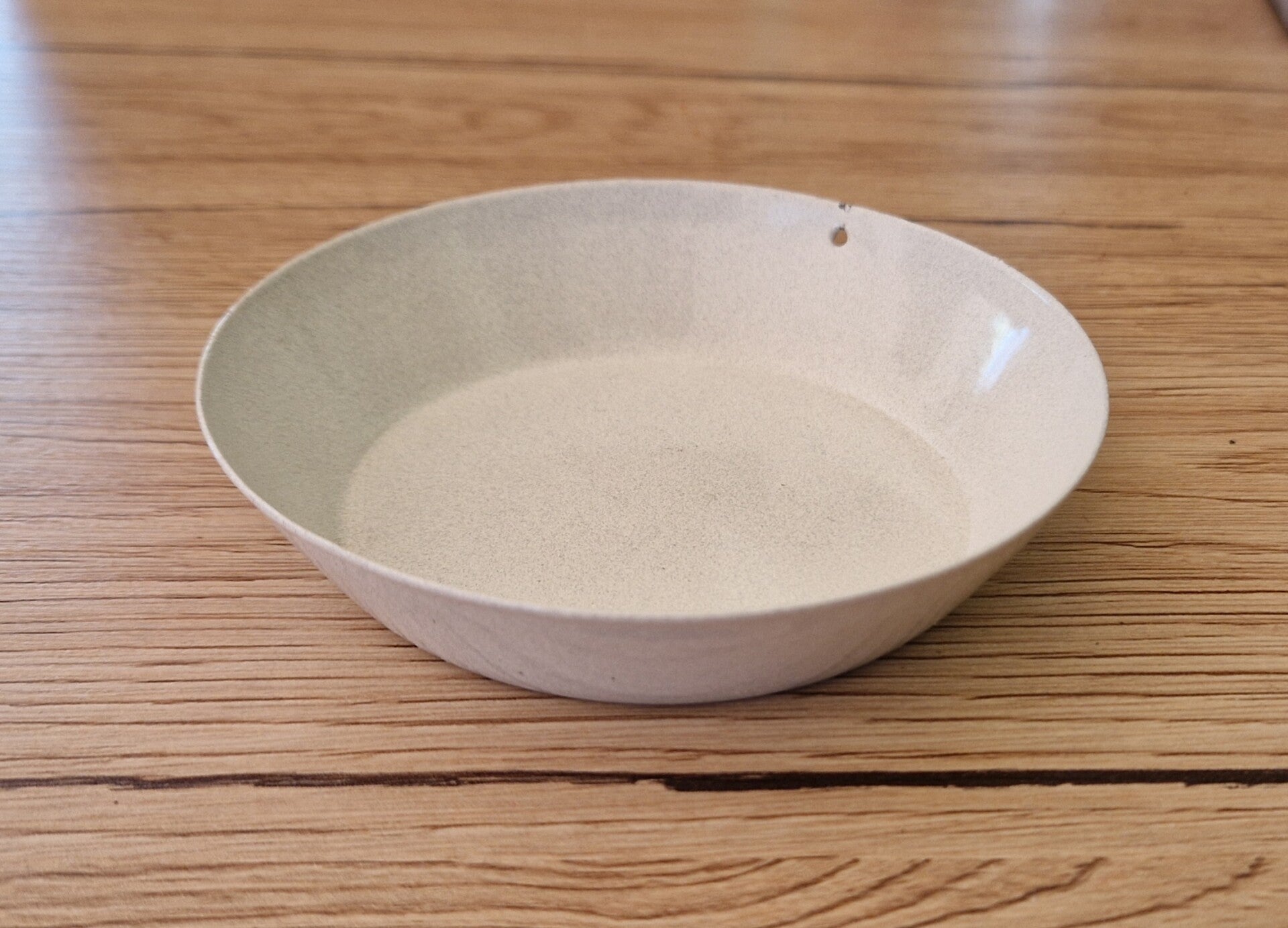 Schaaltje 'Metaal Wit Hoog'