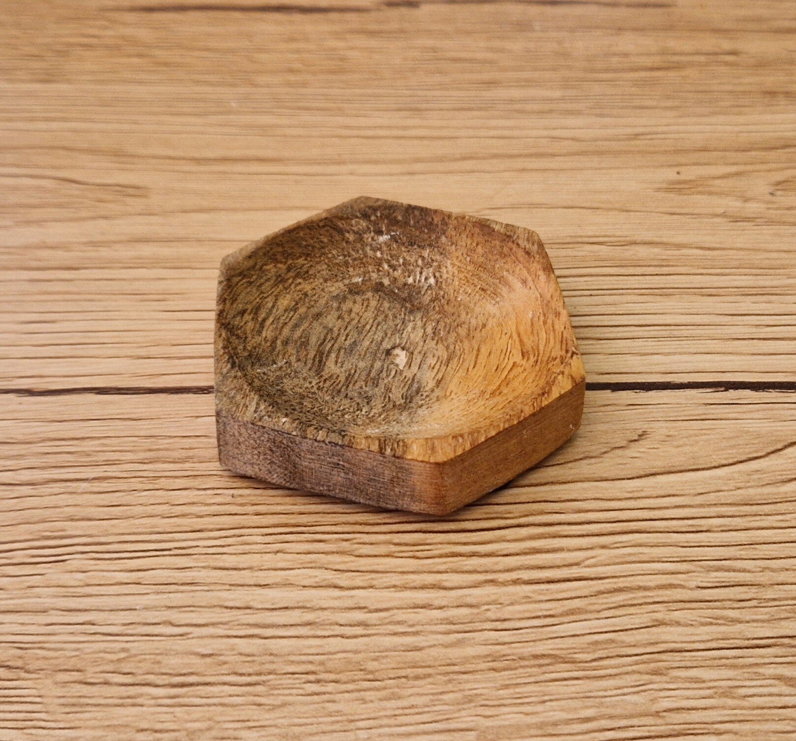 Schaaltje 'Hout Hexagon'