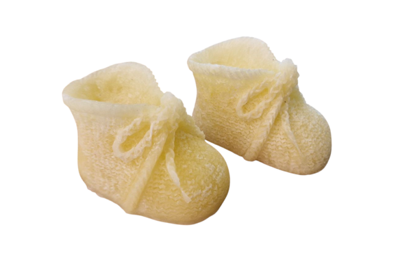 Amberblokje Babyschoen 'Babypoeder'