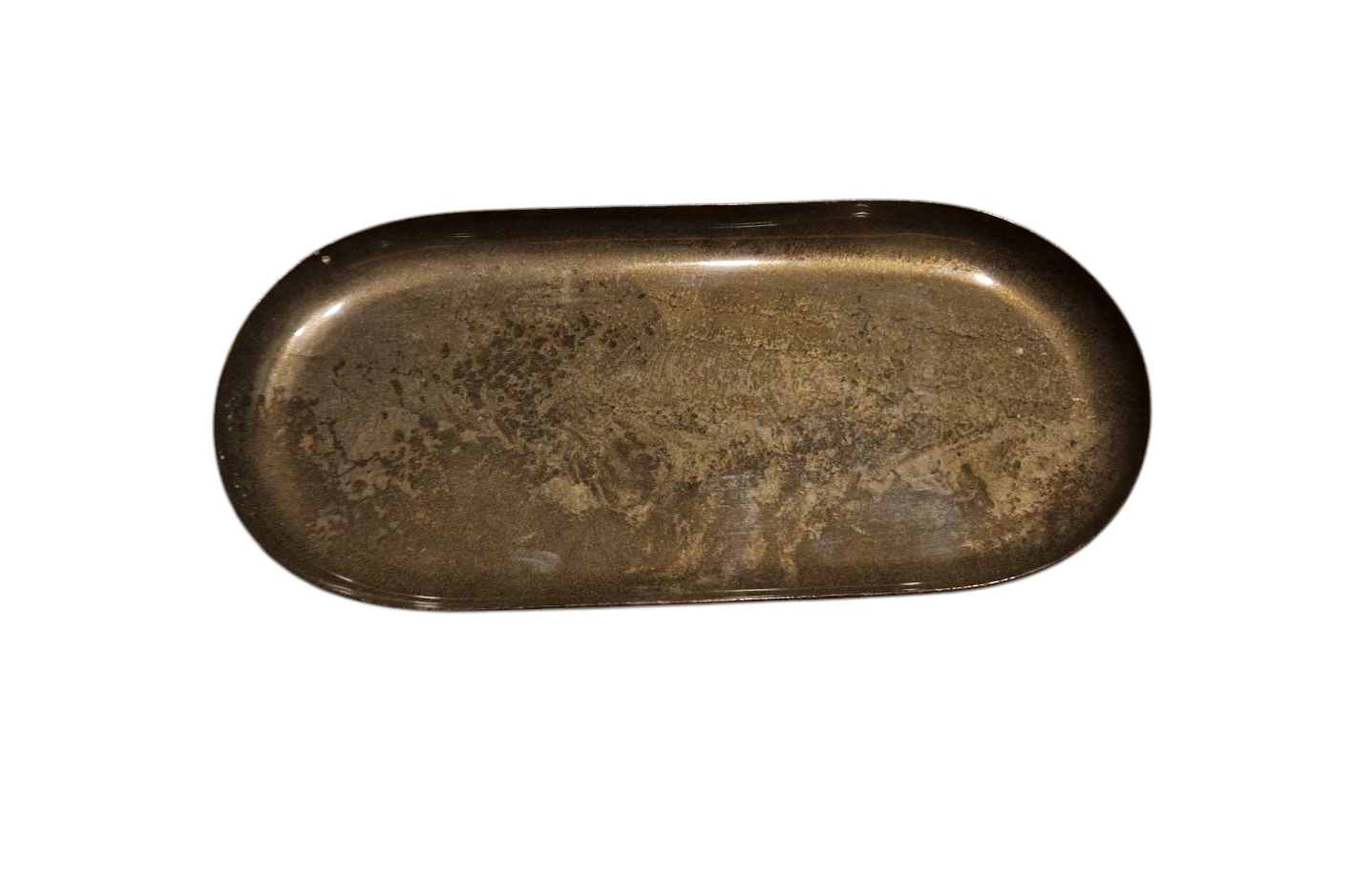 Schaaltje 'Ovaal' Olijfgroen