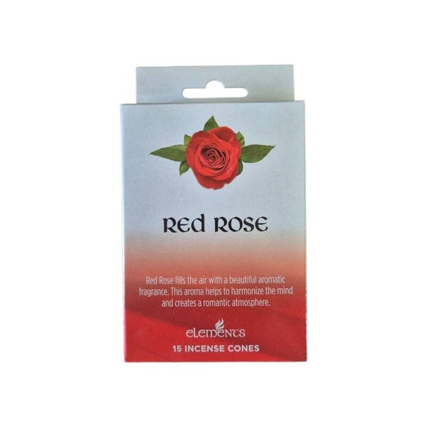 Wierookkegels 'Rode Roos'