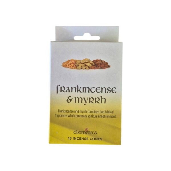 Wierookkegels 'Frankincense & Mirre'