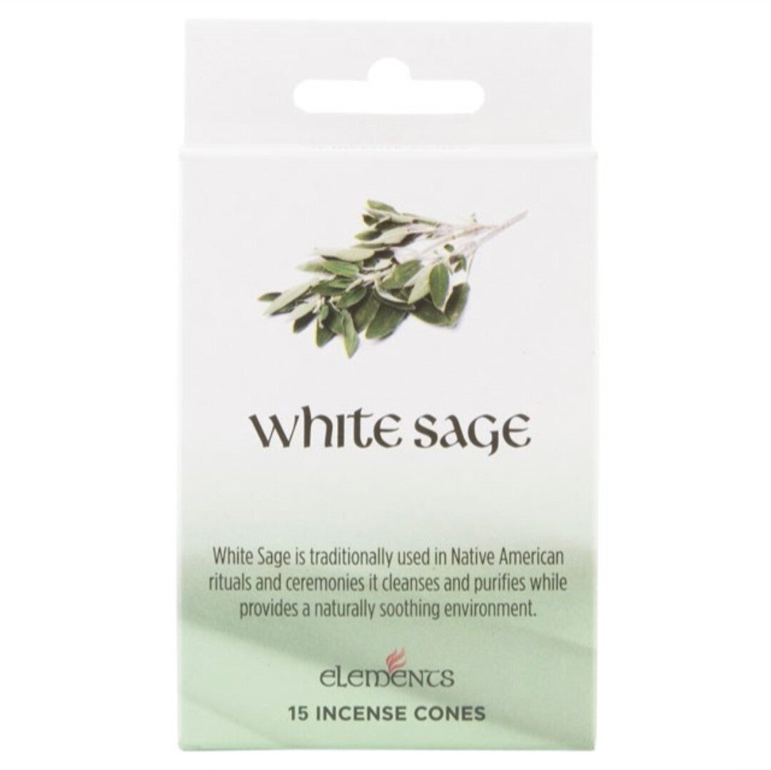 Wierookkegels 'Witte Salie'