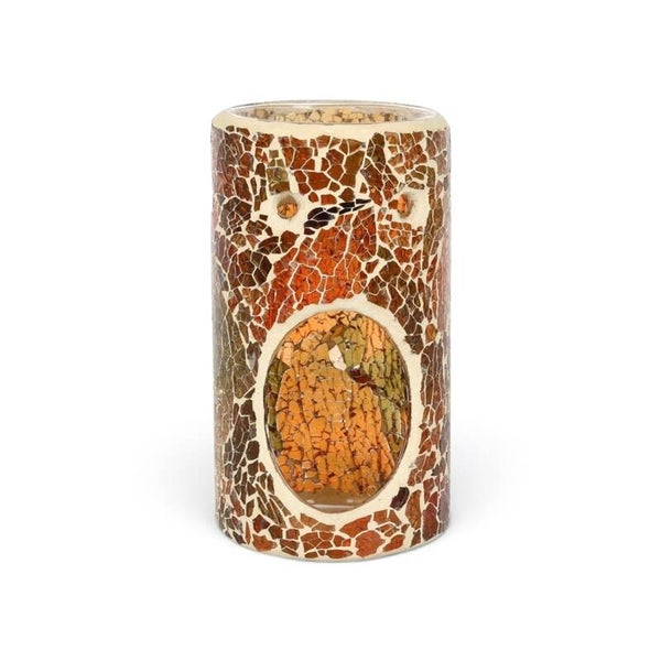 Geurbrander 'Crackle Pillar Bruin'