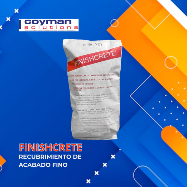 RECUBRIMIENTO DE ACABADO FINO