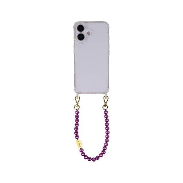 Phone Cord | Beautiful Pearls Purple