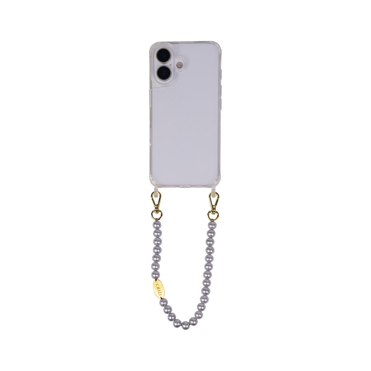 Phone Cord | Beautiful Pearls Grey