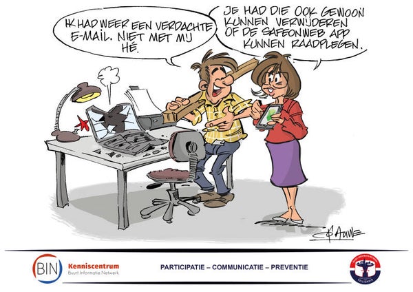 Affiche A3 - Verdachte mail