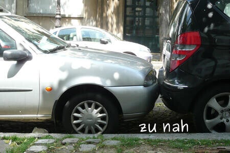 zu nah