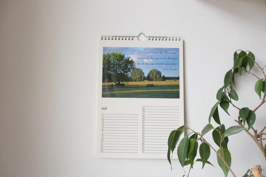 Geburtstagskalender "Dietrich Bonhoeffer"