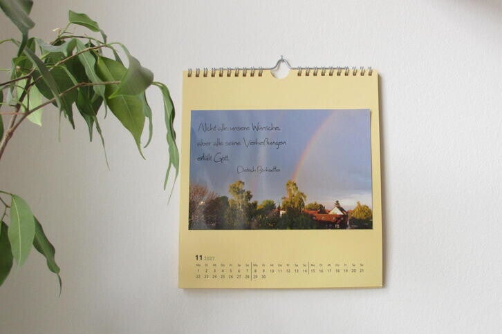 "Dietrich Bonhoeffer" - Kalender individuell
