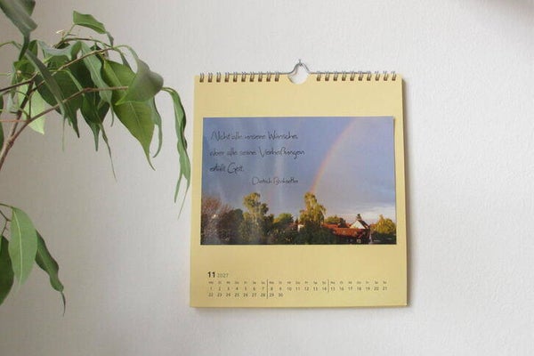 "Dietrich Bonhoeffer" - Kalender individuell