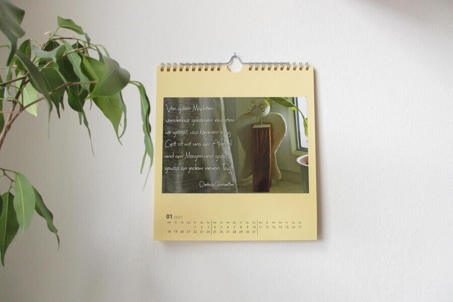 "Dietrich Bonhoeffer" - Kalender 2027