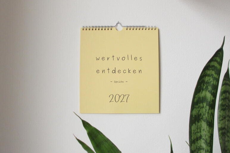 Sprüche - Kalender 2027