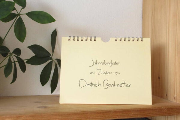"Dietrich Bonhoeffer"-Jahresbegleiter