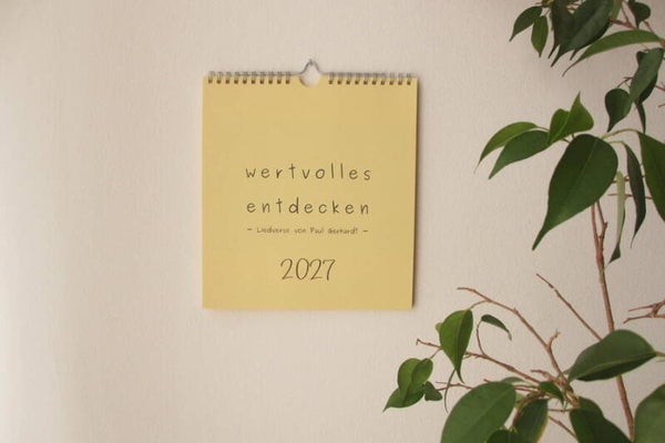 "Paul Gerhardt" - Kalender 2027