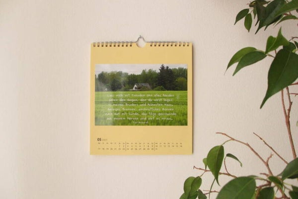 "Paul Gerhardt" - Kalender individuell