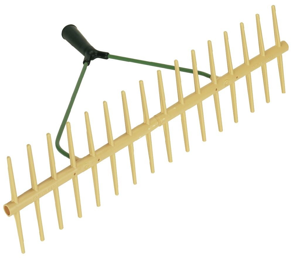 Hark van kunststof, dubbelzijdig - Râteau à foin PVC, double - Plastic bow rake, double - Kunststoffrechen, doppelseitig