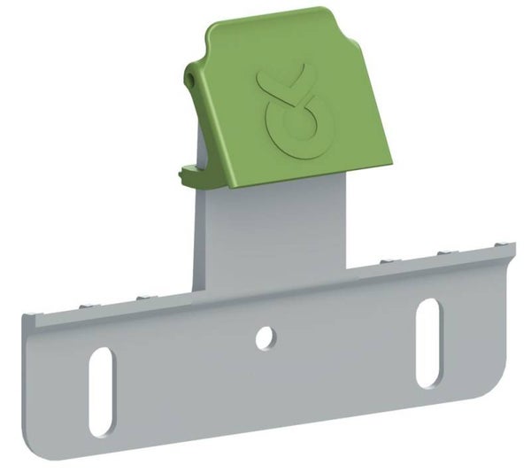 Ophangplaat - Plaque d'accrochage pour seau d'allaitement - Mounting bracket for feeding bucket - Aufhängeblech für Tränkeeimer
