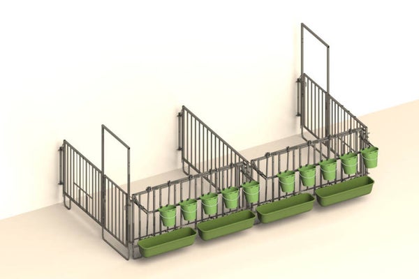 Modulaire hekken - CLôture modulaire - Modular fencing - Modulare Zaunaufstallung
