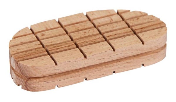 Klauwblokje standaard - Semelle bois standard - Wooden hoofblock standard - Holzklotz Standard