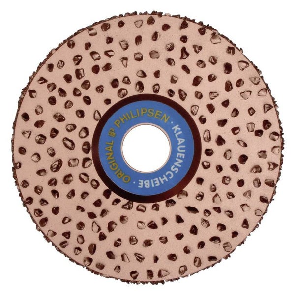 Klauwslijpschijf, dubbelzijdig - Disque de parage double face - Abrasive disc, double-sided - Klauenschleifscheibe, beidseitig