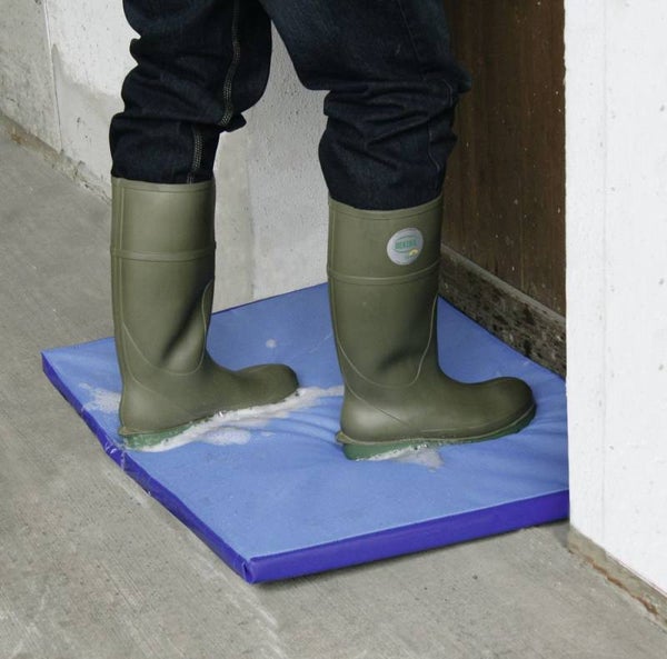 Desinfecteermat - Tapis désinfectant - Disinfection mat - Desinfektionsmatte