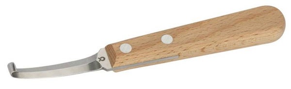 Klauwmes, dubbelzijdig  - Rénette, réversible - Claw Knife, two-sided - Klauenmesser, beidseitig Profi