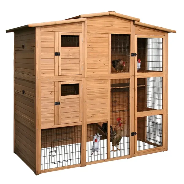 Kippenhok - Poulailler maison - Chicken house - Hühnerhaus