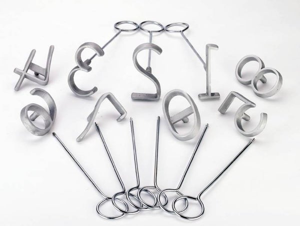 Markeerstempelset - Set de marquage complet - Set of paint brands - Markierungsstempelset