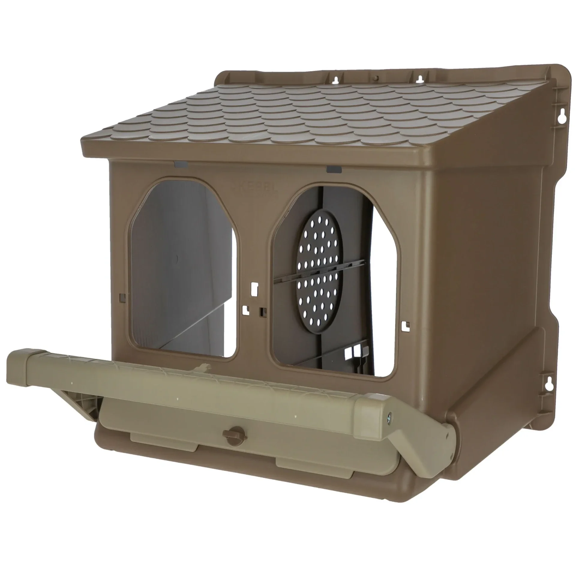 Legnest dubbel PVC, Pondoir double plastique - Double laying nest plastic - Kunststoff Doppellegenest