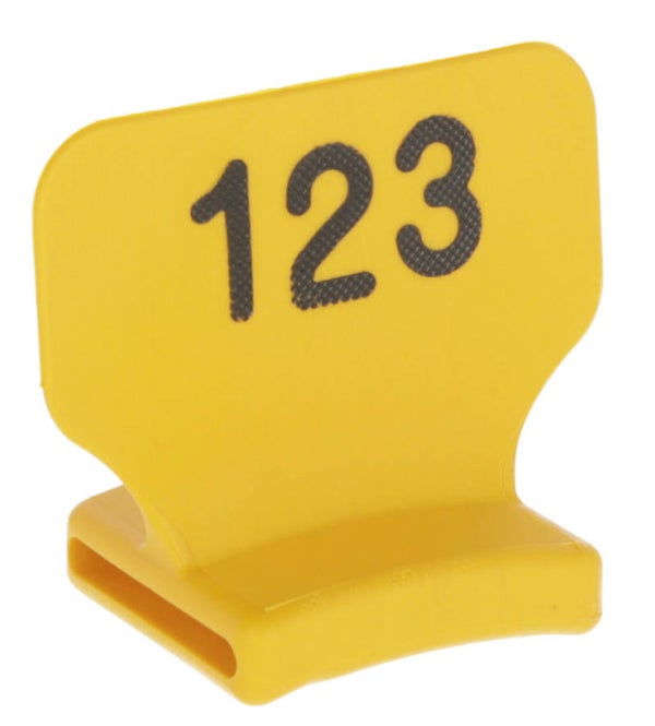 Nummerplaatje - Plaquette numérotée - Numbering block - Nummernblock