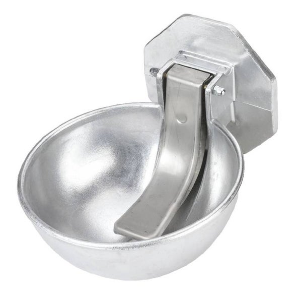Aluminium drinkbak - Abreuvoir à palette en aluminium - Aluminium drinking bowl - Aluminium-tränkebecken