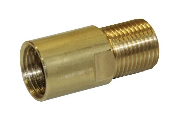 Verlengstuk van messing voor de verwarmingstaaf - Rallonge laiton pour résistance - Brass Extension for Heating Rod - Messing-Verlängerung für Heizstab