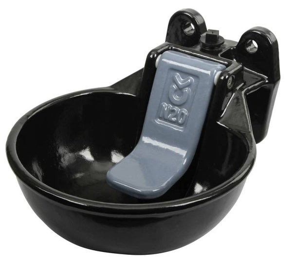 Gegoten drinkbak voor aansluiting op waterbekken - Abreuvoirs en fonte pour ajouter au réservoir de pâturage - Cast drinking bowl for pasture barrel attachment - Guss-tränkebecken für weidefassanbau N20