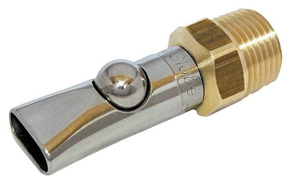 Kogelvormige bijtnippel - Sucette porcs - Bite ball valve - Kugelbeißnippel aquaglobe